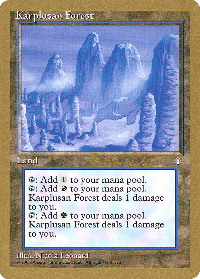 Karplusan Forest — World Championship Decks 1998 bs356/117