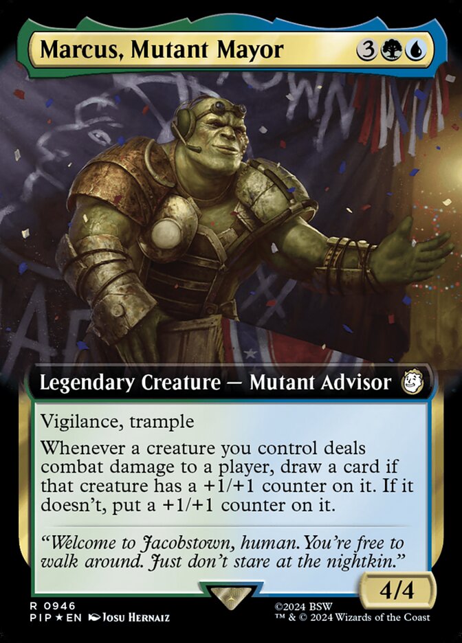 Marcus, Mutant Mayor — Fallout 946/1068