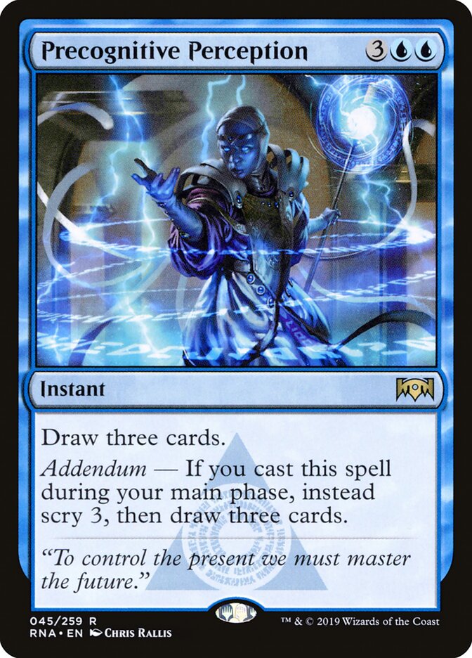 Precognitive Perception — Ravnica Allegiance 45/273