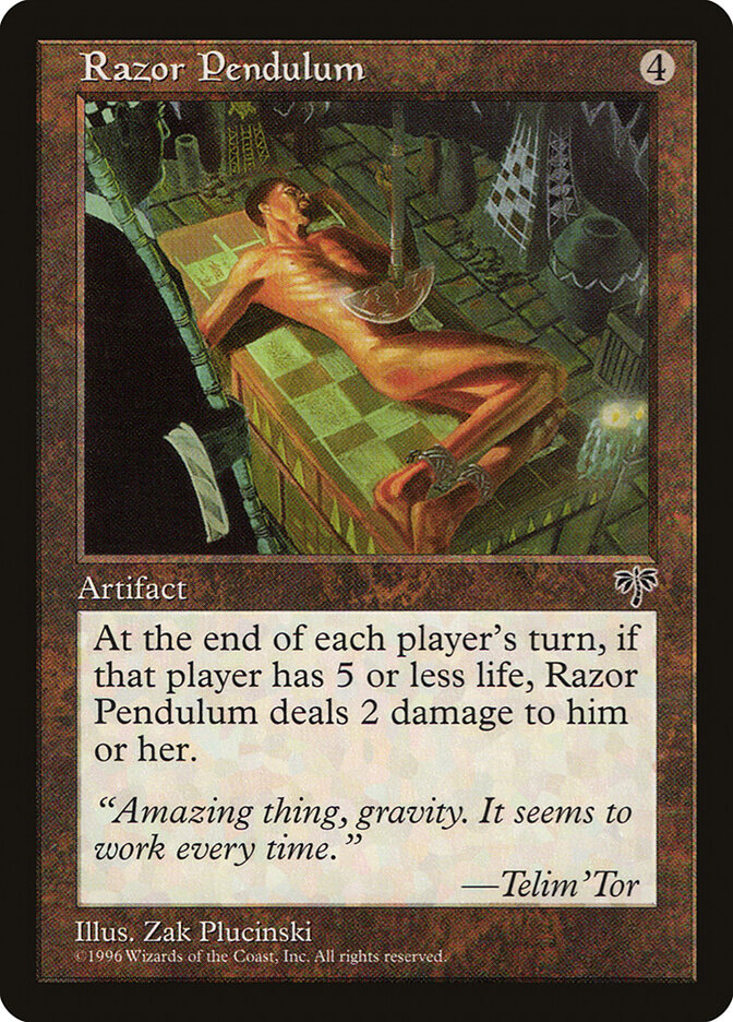 Razor Pendulum — Mirage 317/351