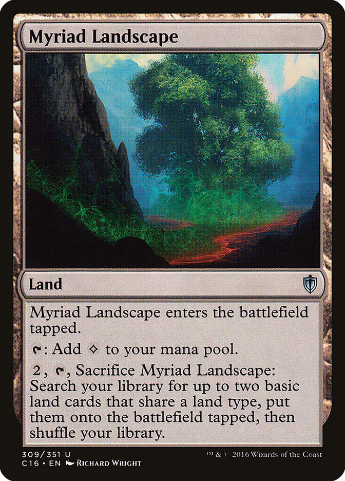 Myriad Landscape — Commander 2016 309/351