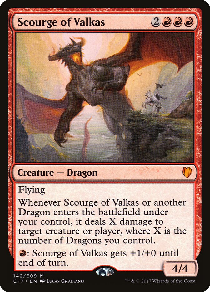 Scourge of Valkas — Commander 2017 142/309