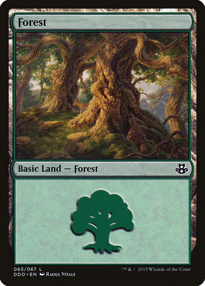 Forest — Duel Decks: Elspeth vs. Kiora 65/67