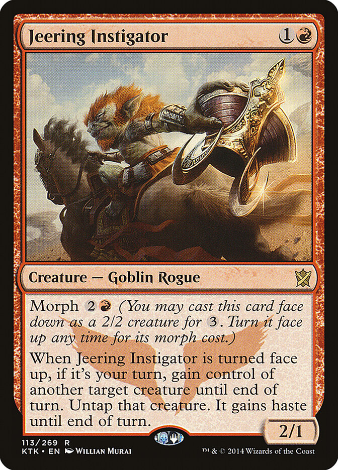 Jeering Instigator — Khans of Tarkir 113/293