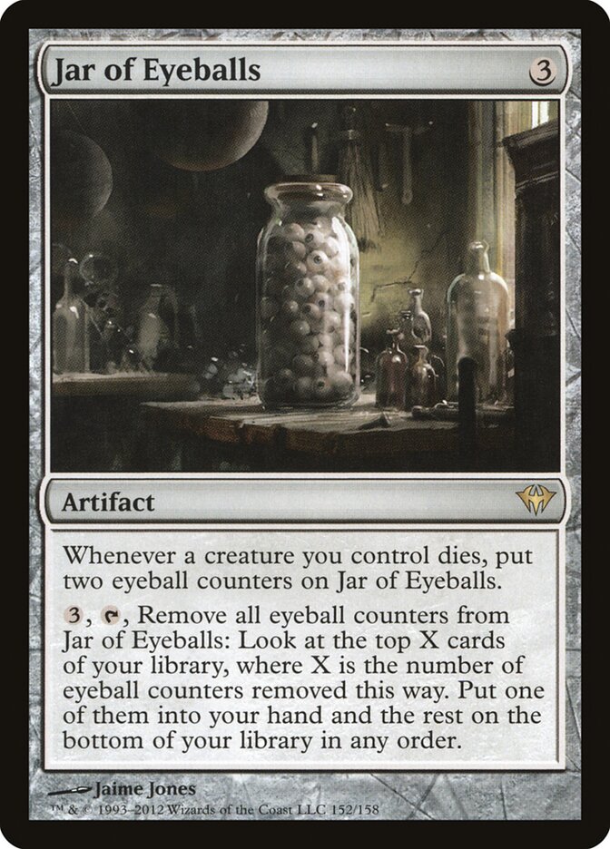 Jar of Eyeballs — Dark Ascension 152/158