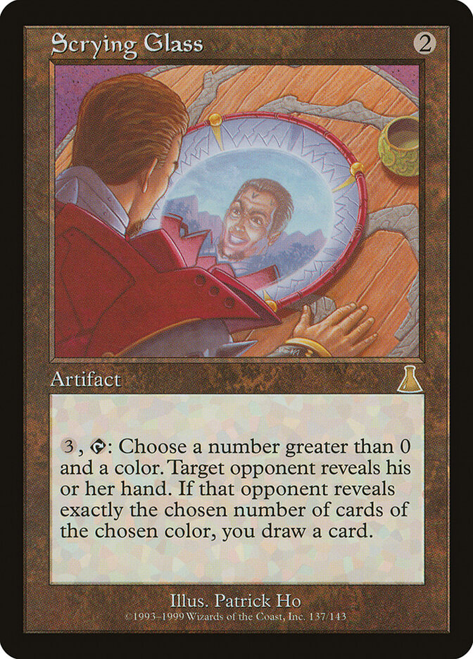 Scrying Glass — Urza's Destiny 137/143