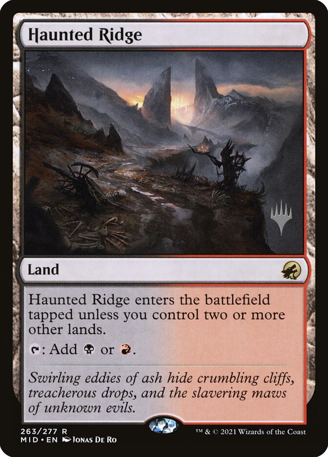 Haunted Ridge — Innistrad: Midnight Hunt Promos 263p/155
