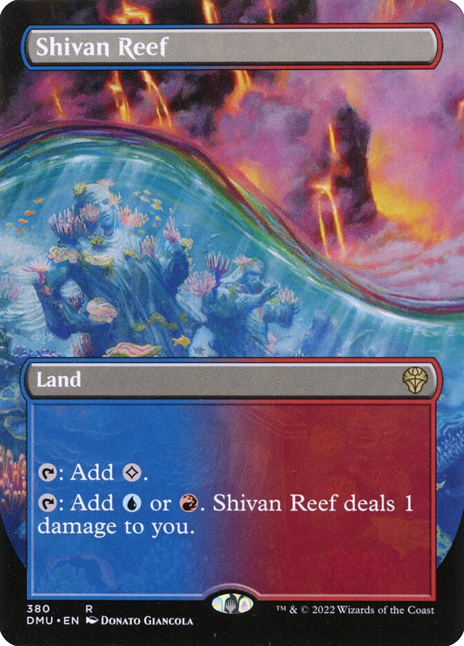 Shivan Reef — Dominaria United 380/453
