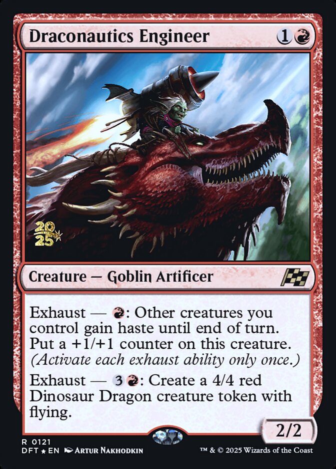 Draconautics Engineer — Aetherdrift Promos 121s/160