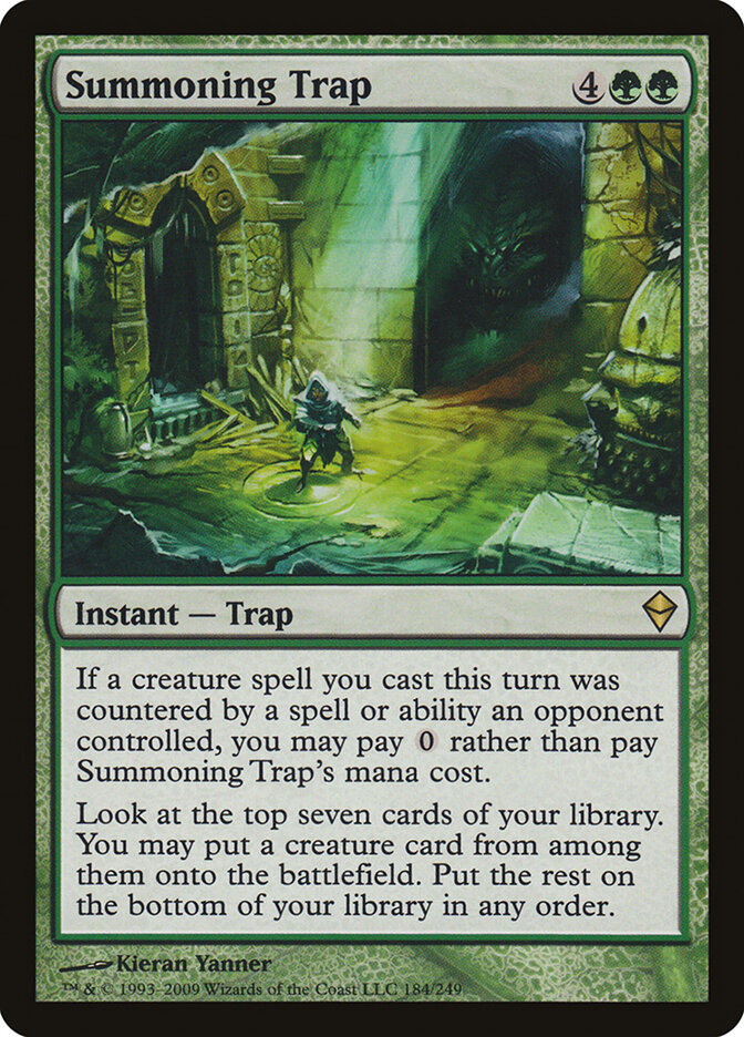 Summoning Trap — Zendikar 184/269
