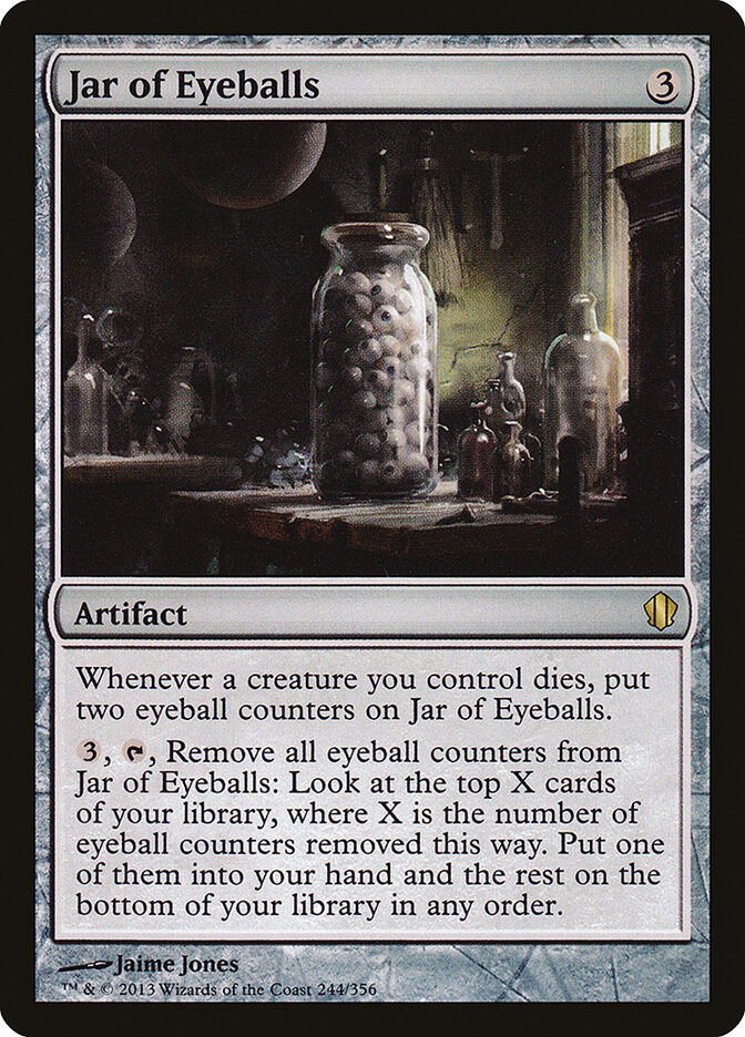 Jar of Eyeballs — Commander 2013 244/356
