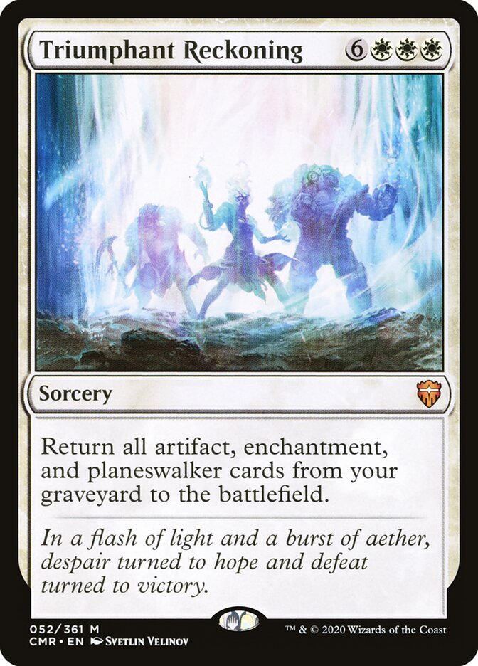 Triumphant Reckoning — Commander Legends 52/718