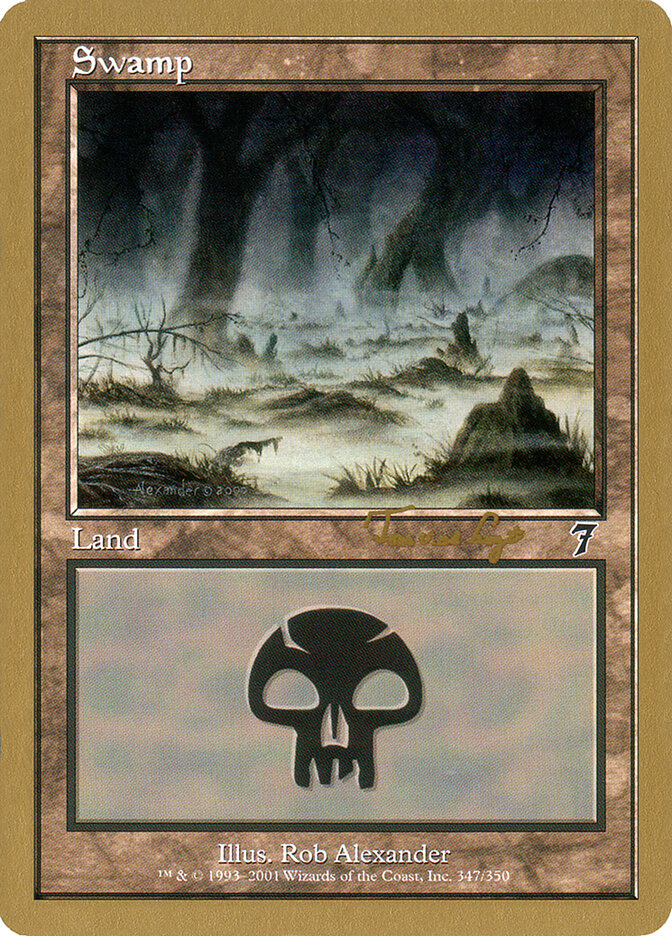 Swamp — World Championship Decks 2001 tvdl347/138