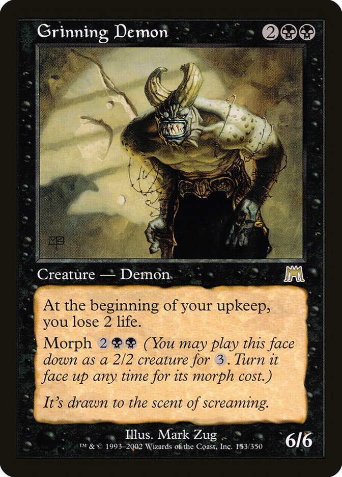 Grinning Demon — Onslaught 153/350
