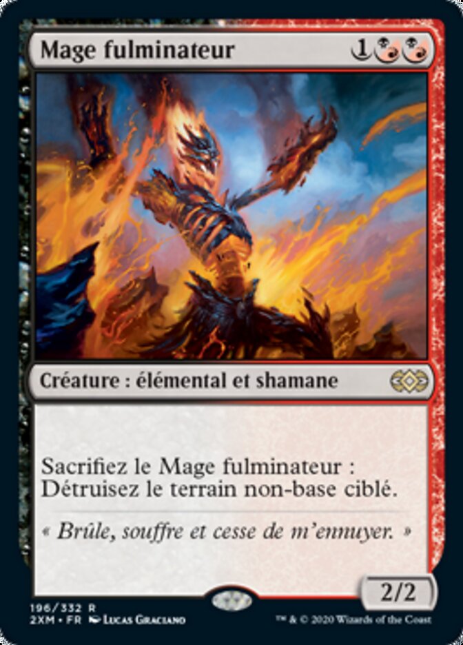 Mage fulminateur — Double Masters 196/384