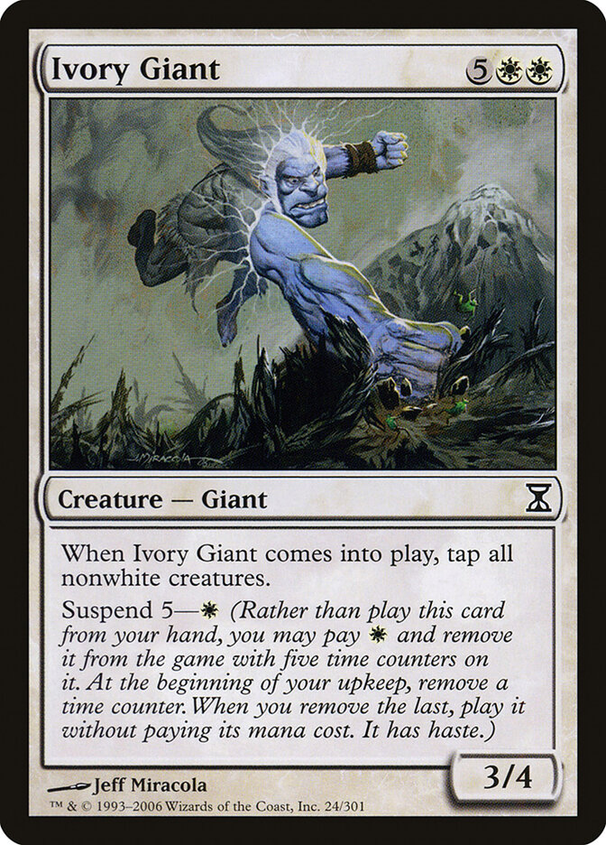 Ivory Giant — Time Spiral 24/301