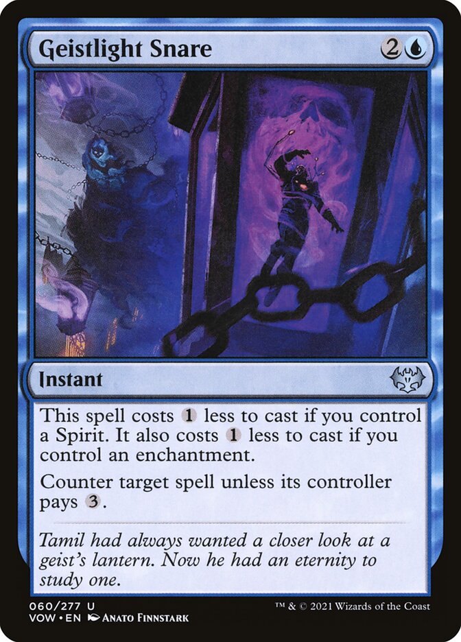 Geistlight Snare — Innistrad: Crimson Vow 60/423