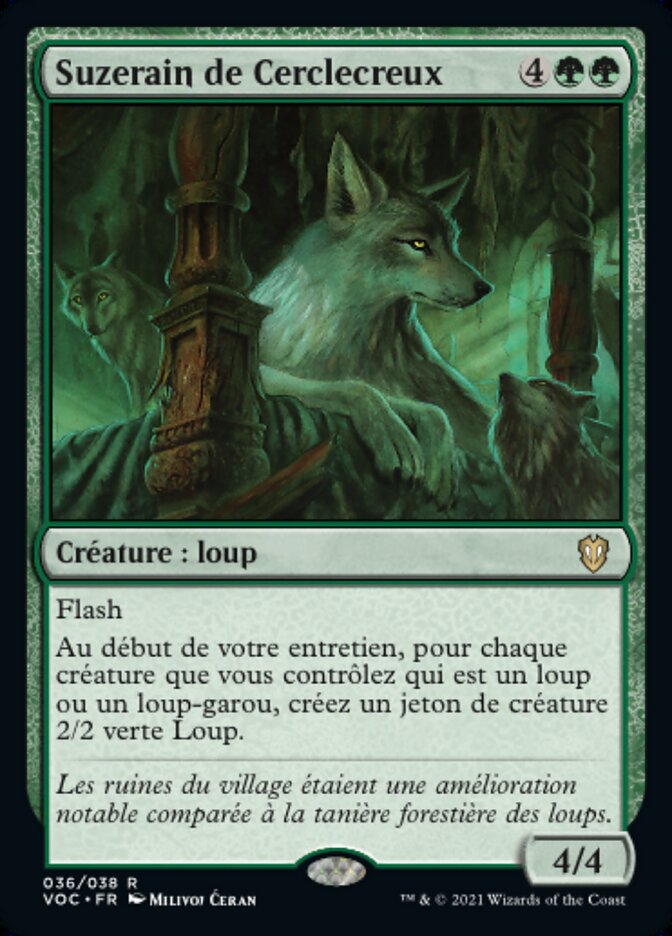 Suzerain de Cerclecreux — Crimson Vow Commander 36/188