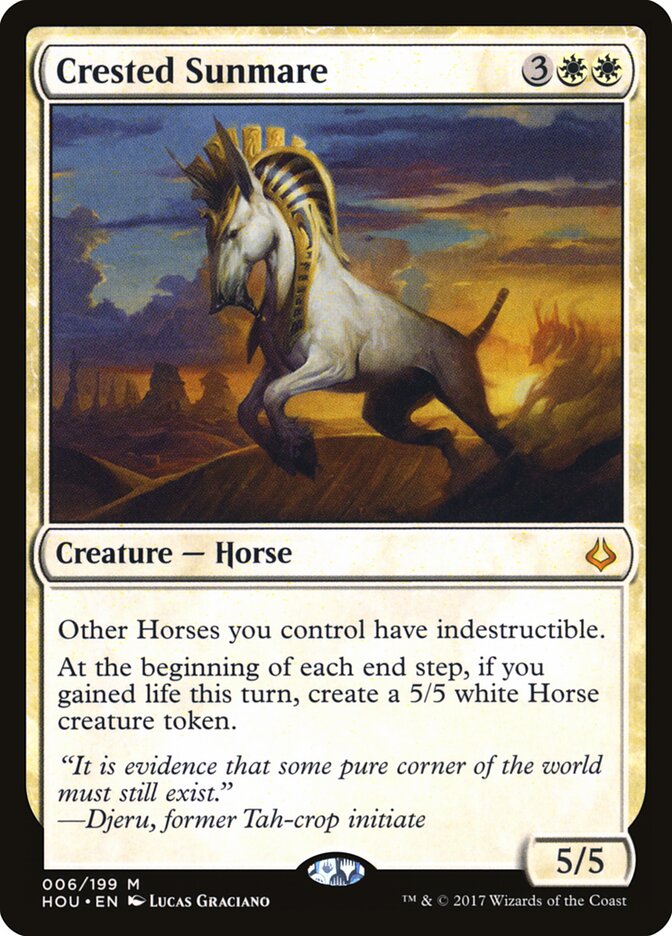Crested Sunmare — Hour of Devastation 6/209