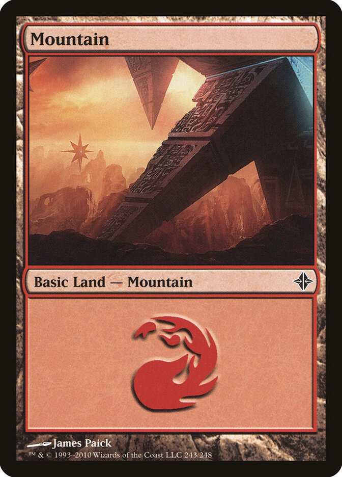 Mountain — Rise of the Eldrazi 243/248