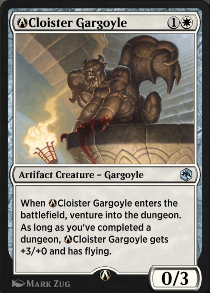 A-Cloister Gargoyle — Adventures in the Forgotten Realms A-7/424