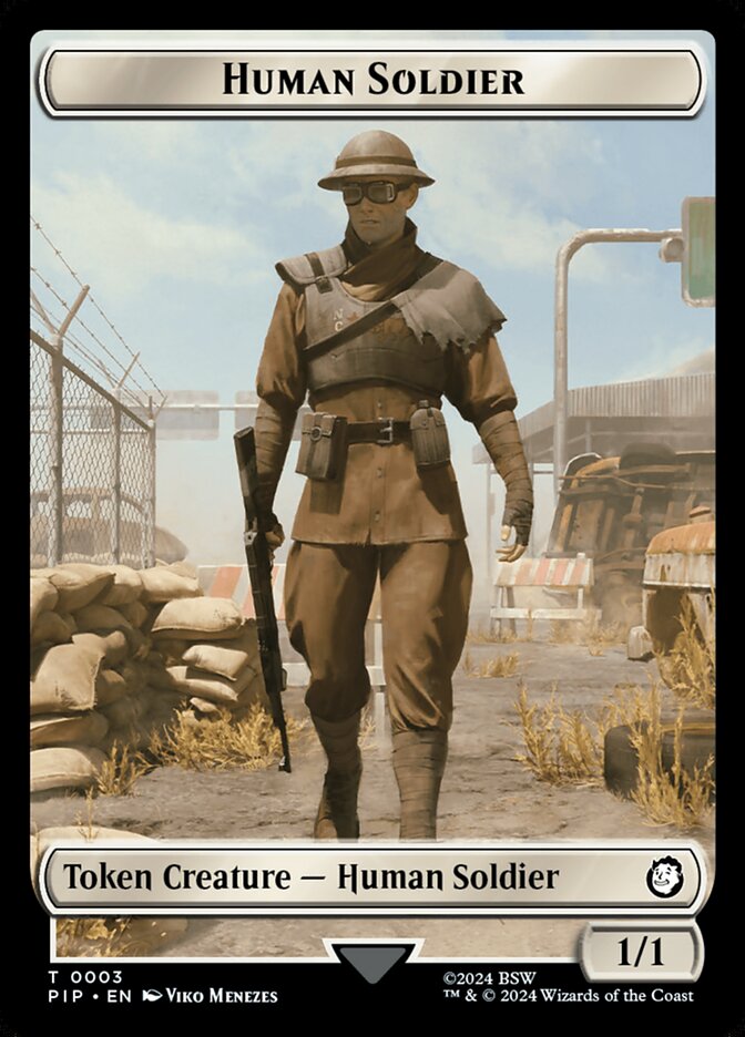 Human Soldier — Fallout Tokens 3/22