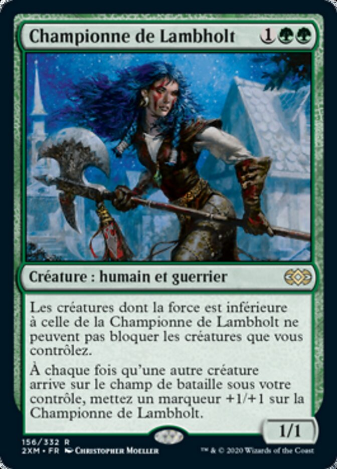 Championne de Lambholt — Double Masters 156/384