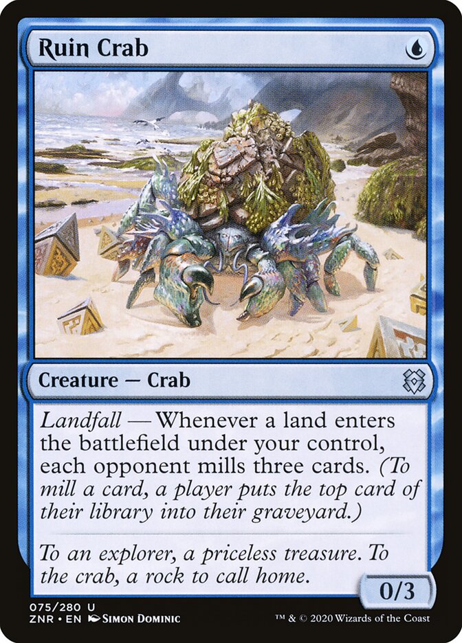 Ruin Crab — Zendikar Rising 75/406