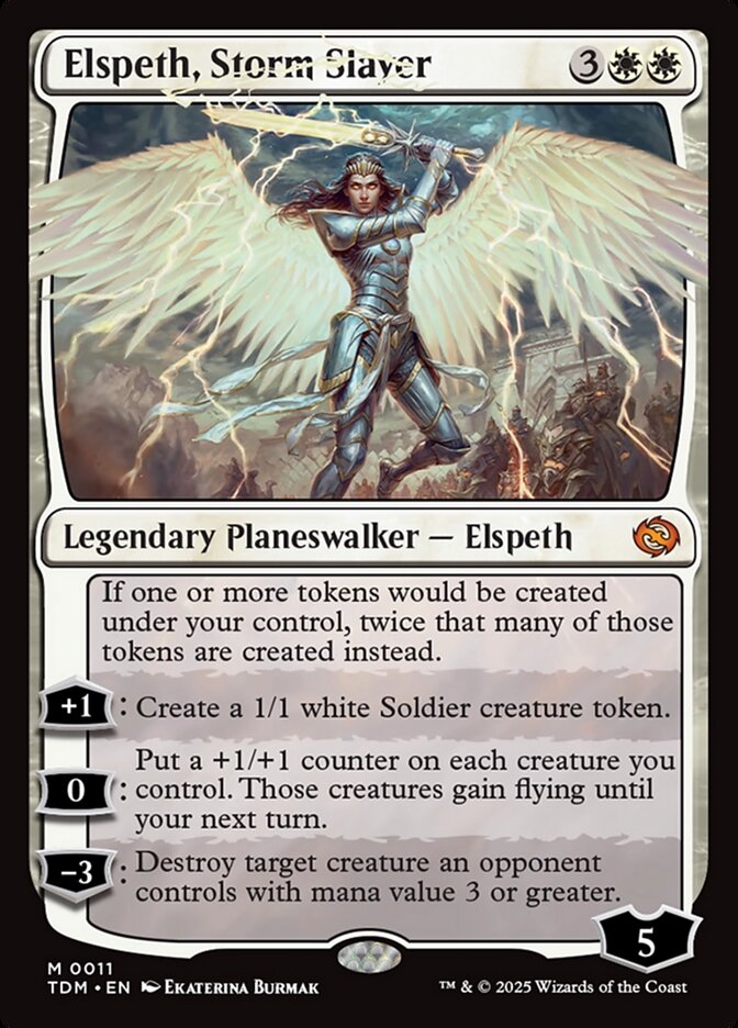 Elspeth, Storm Slayer — Tarkir: Dragonstorm 11/427