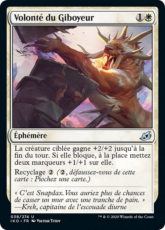 Volonté du Giboyeur — Ikoria: Lair of Behemoths 38/388