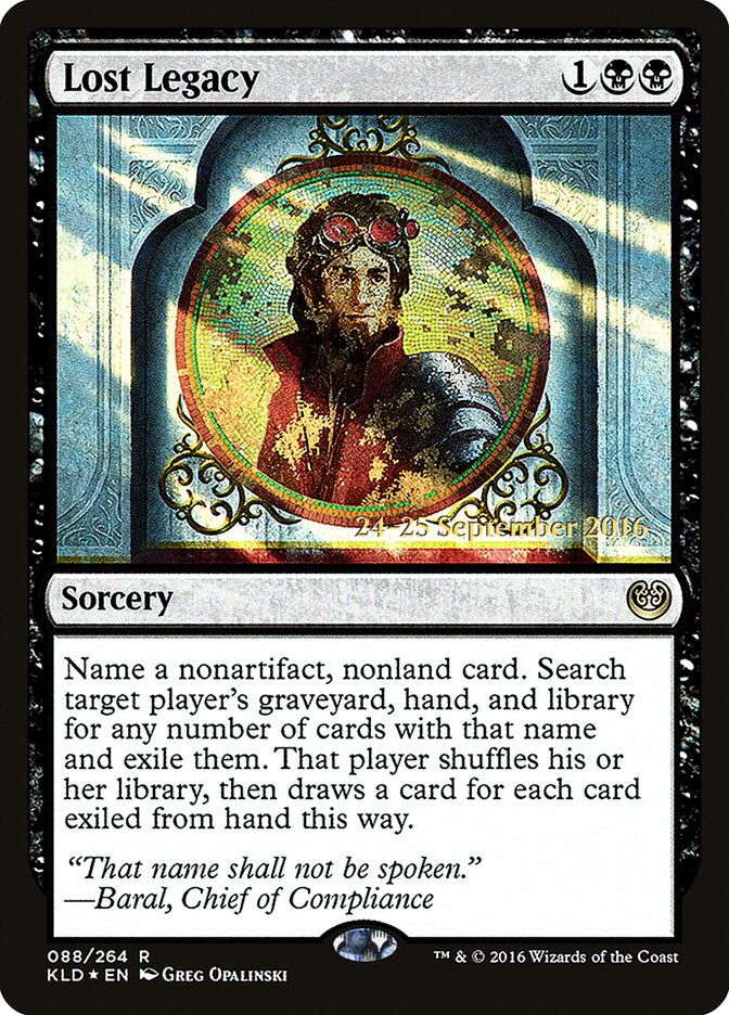Lost Legacy — Kaladesh Promos 88s/83