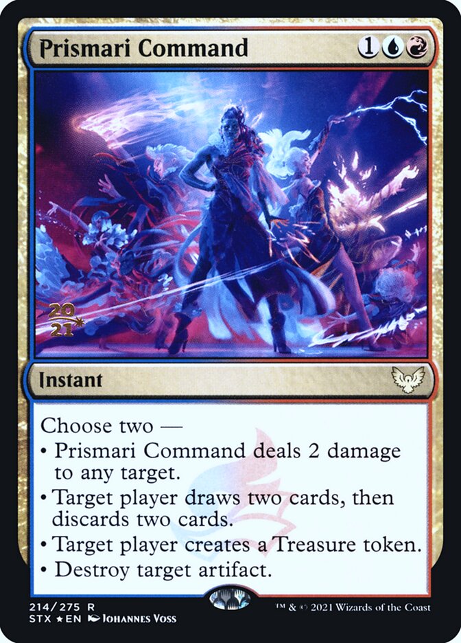 Prismari Command — Strixhaven: School of Mages Promos 214s/164