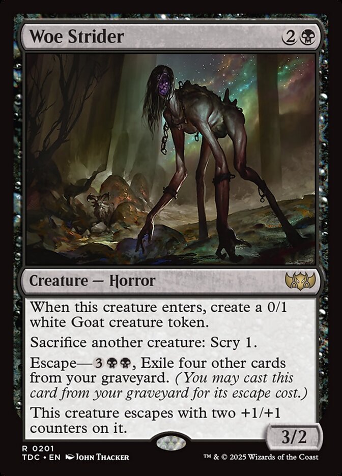 Woe Strider — Tarkir: Dragonstorm Commander 201/413