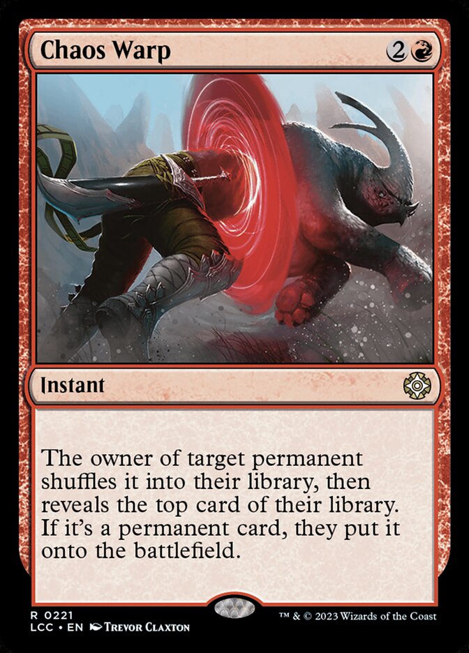 Chaos Warp — The Lost Caverns of Ixalan Commander 221/370