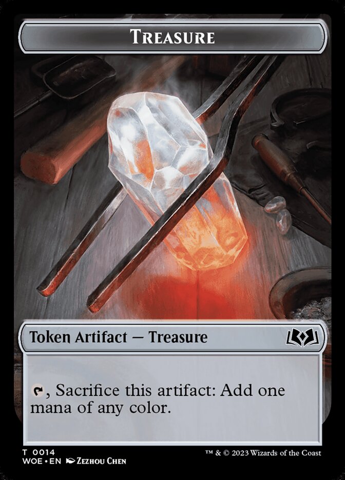 Treasure — Wilds of Eldraine Tokens 14/18