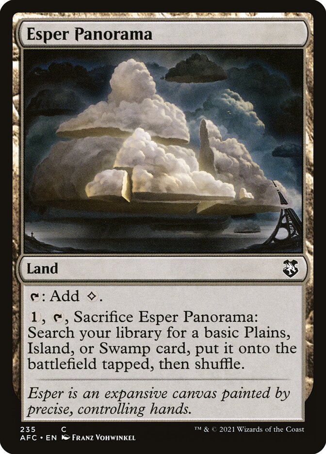 Esper Panorama — Forgotten Realms Commander 235/331