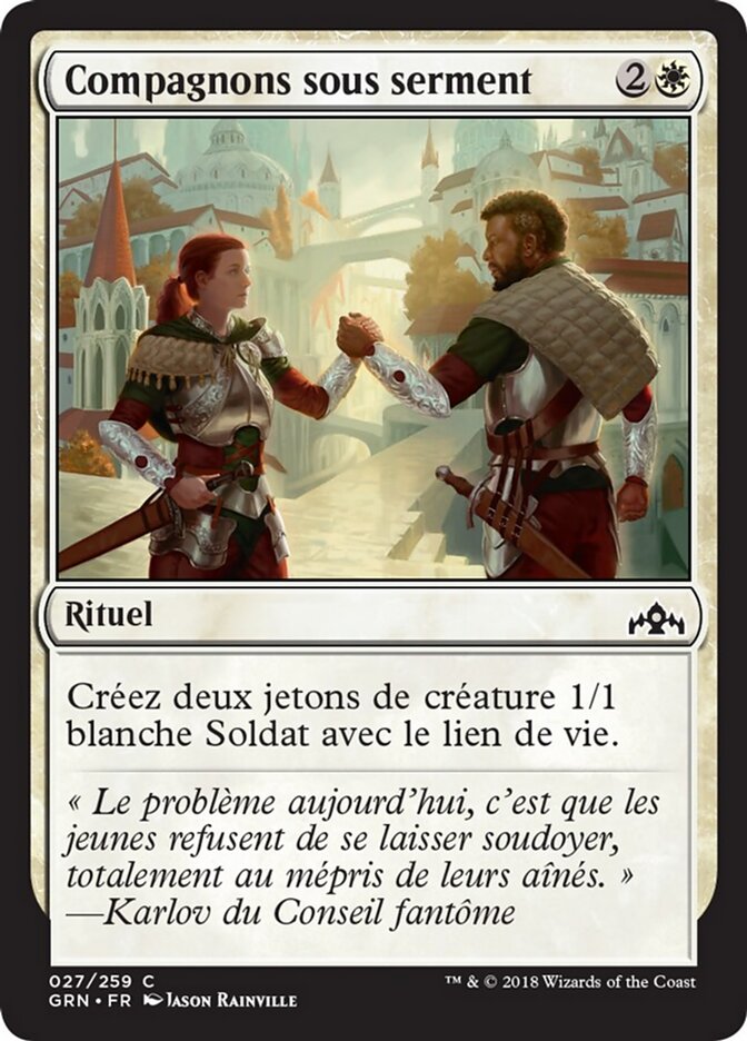 Compagnons sous serment — Guilds of Ravnica 27/273