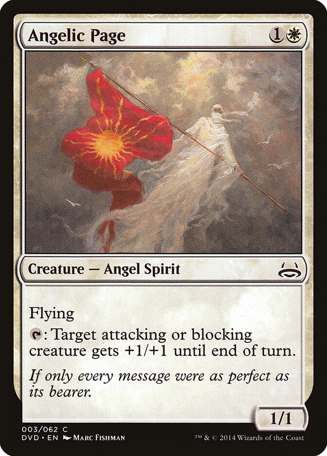 Angelic Page — Duel Decks Anthology: Divine vs. Demonic 3/62