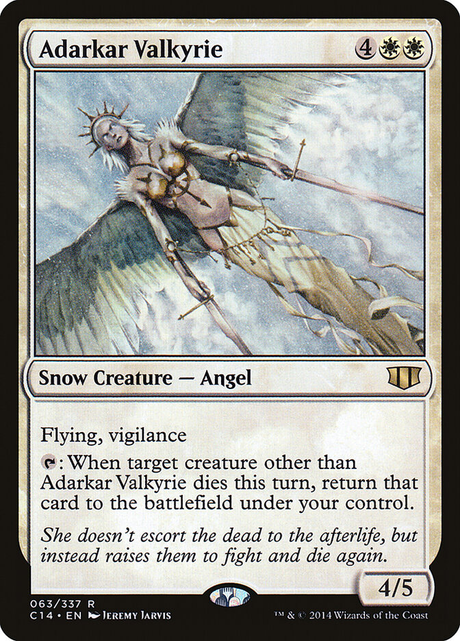 Adarkar Valkyrie — Commander 2014 63/337