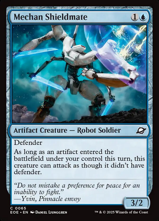 Mechan Shieldmate — Edge of Eternities 65/399