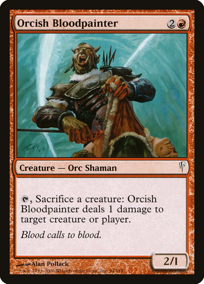 Orcish Bloodpainter — Coldsnap 94/155