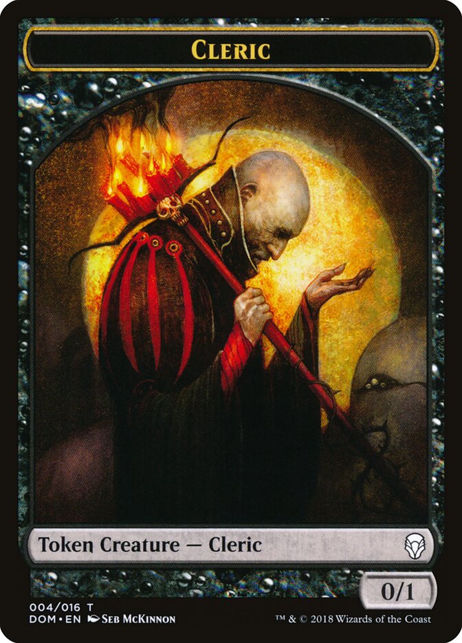 Cleric — Dominaria Tokens 4/16