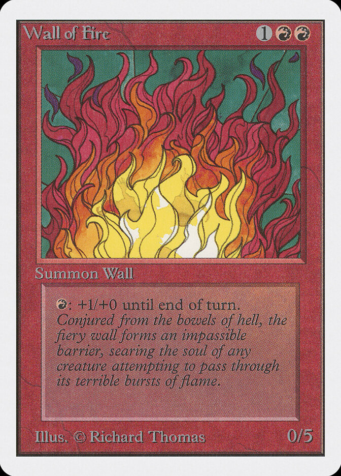 Wall of Fire — Unlimited Edition 182/302