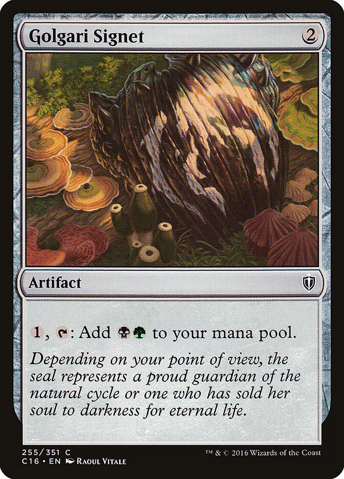Cachet de Golgari — Commander 2016 255/351