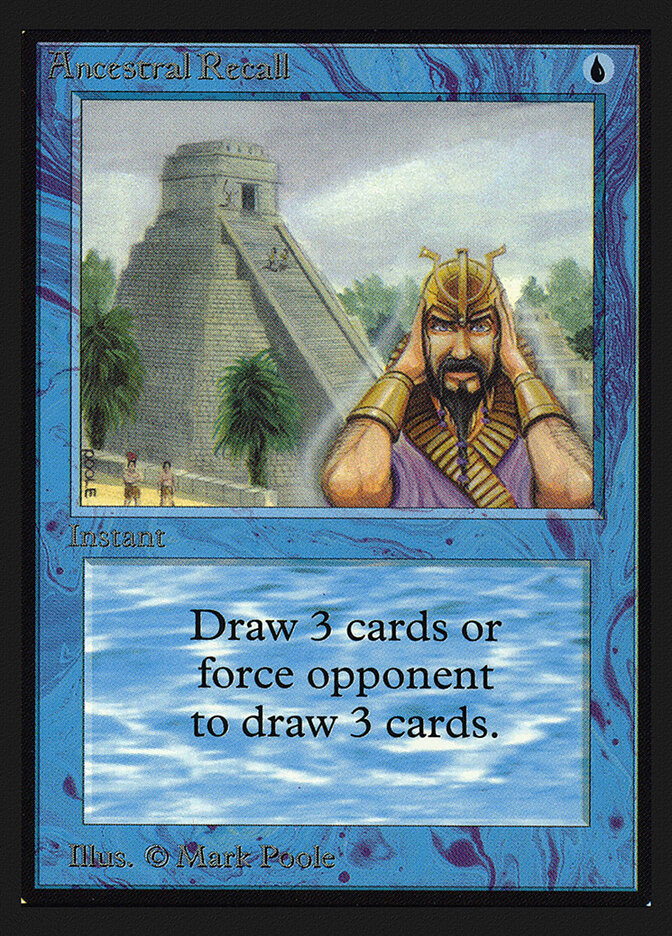 Ancestral Recall — Collectors' Edition 48/302