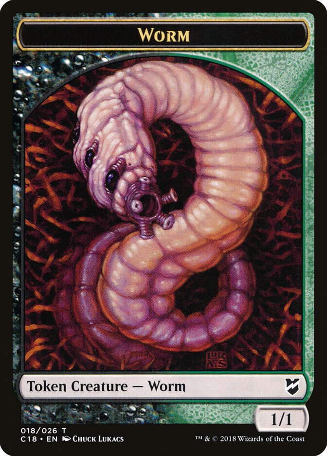 Worm — Commander 2018 Tokens 18/26