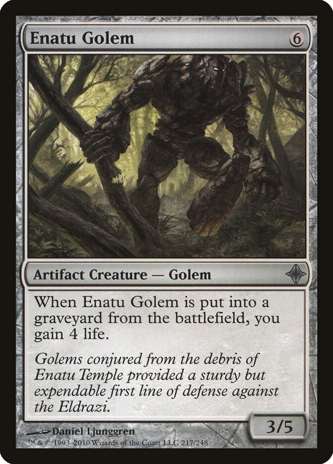 Enatu Golem — Rise of the Eldrazi 217/248