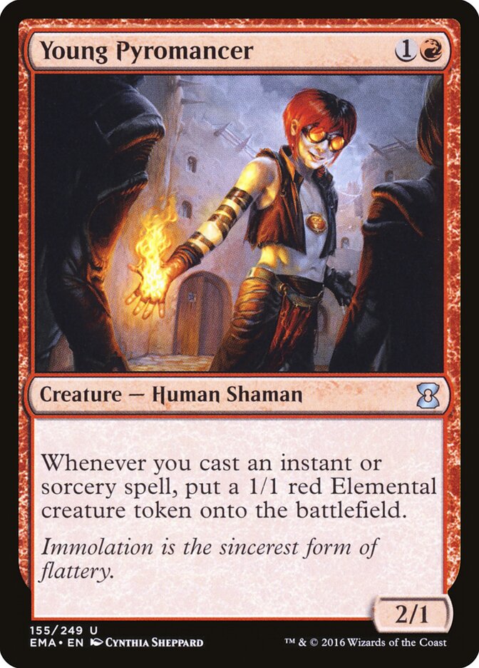 Young Pyromancer — Eternal Masters 155/249