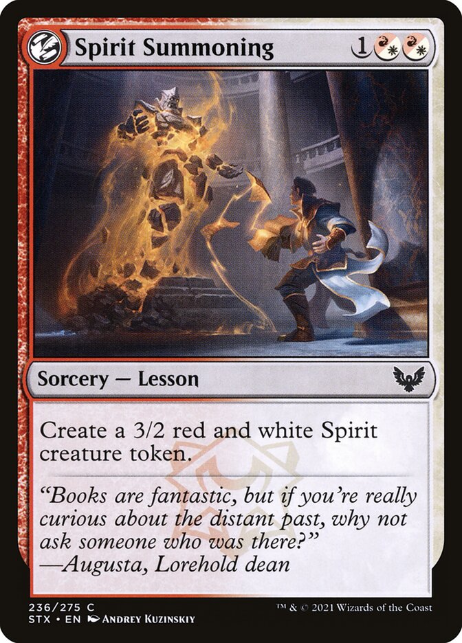 Spirit Summoning — Strixhaven: School of Mages 236/393