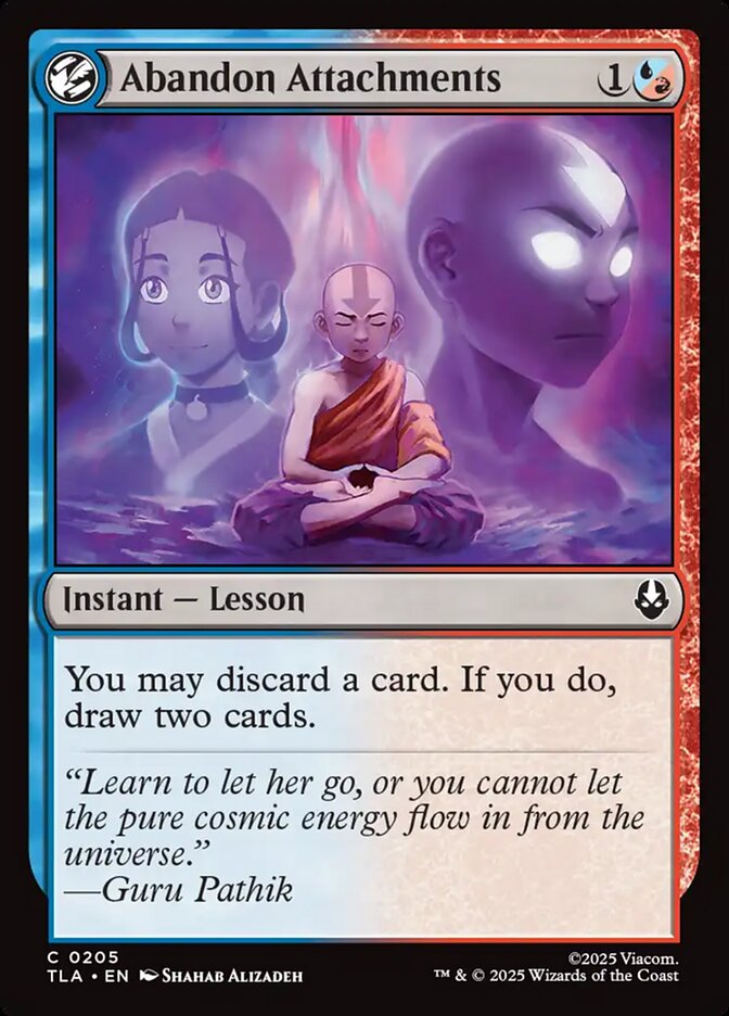 Abandon Attachments — Avatar: The Last Airbender 205/394